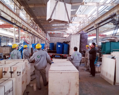 山東客戶訂購200型雞飼料（liào）顆粒機案例