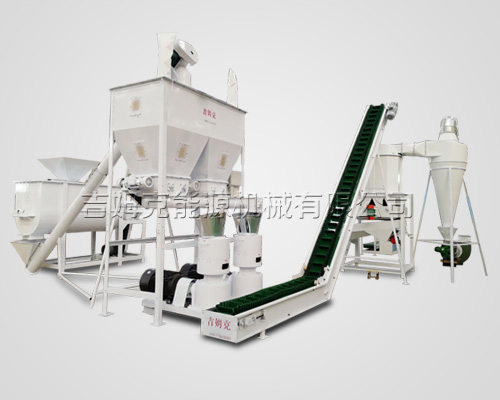 時產2噸飼料顆粒機組 時產2噸飼料顆(kē)粒機組