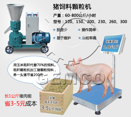 豬飼料顆（kē）粒（lì）機 投資少 易（yì）維（wéi）護 見效快