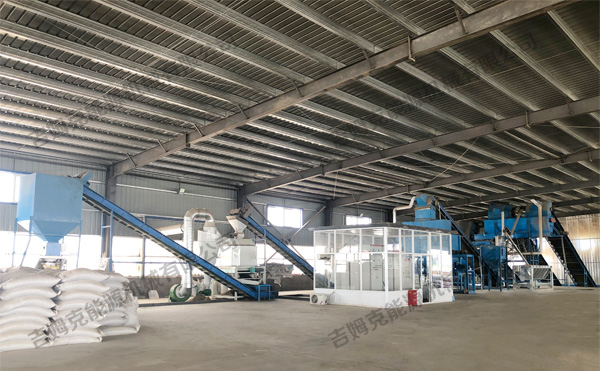 時產5噸牛羊飼料顆粒生產線（xiàn）配置圖